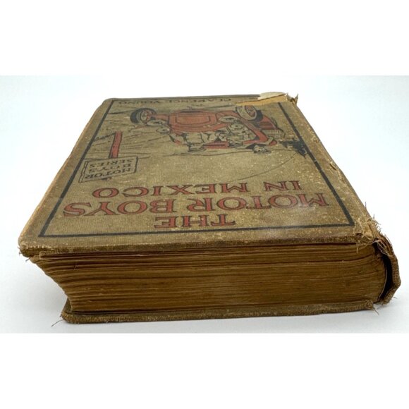 1906 "The Motor Boys In Mexico" By Clarence Young, Antiquated Hardcover Book - Picture 4 of 9